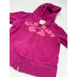Old Navy | Girls' Zip-Up Hoodie | Size 2T | Pre-Owned | Comfy & Cute